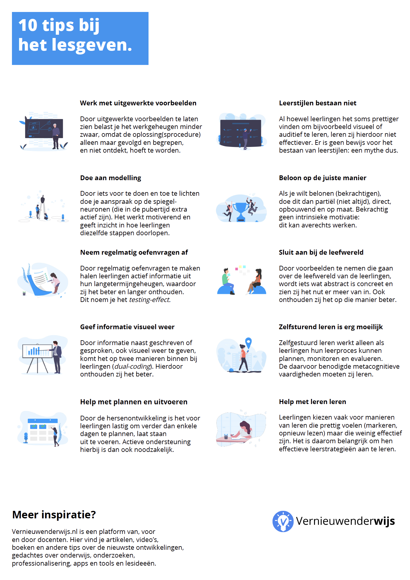 10 tips om te helpen met leren