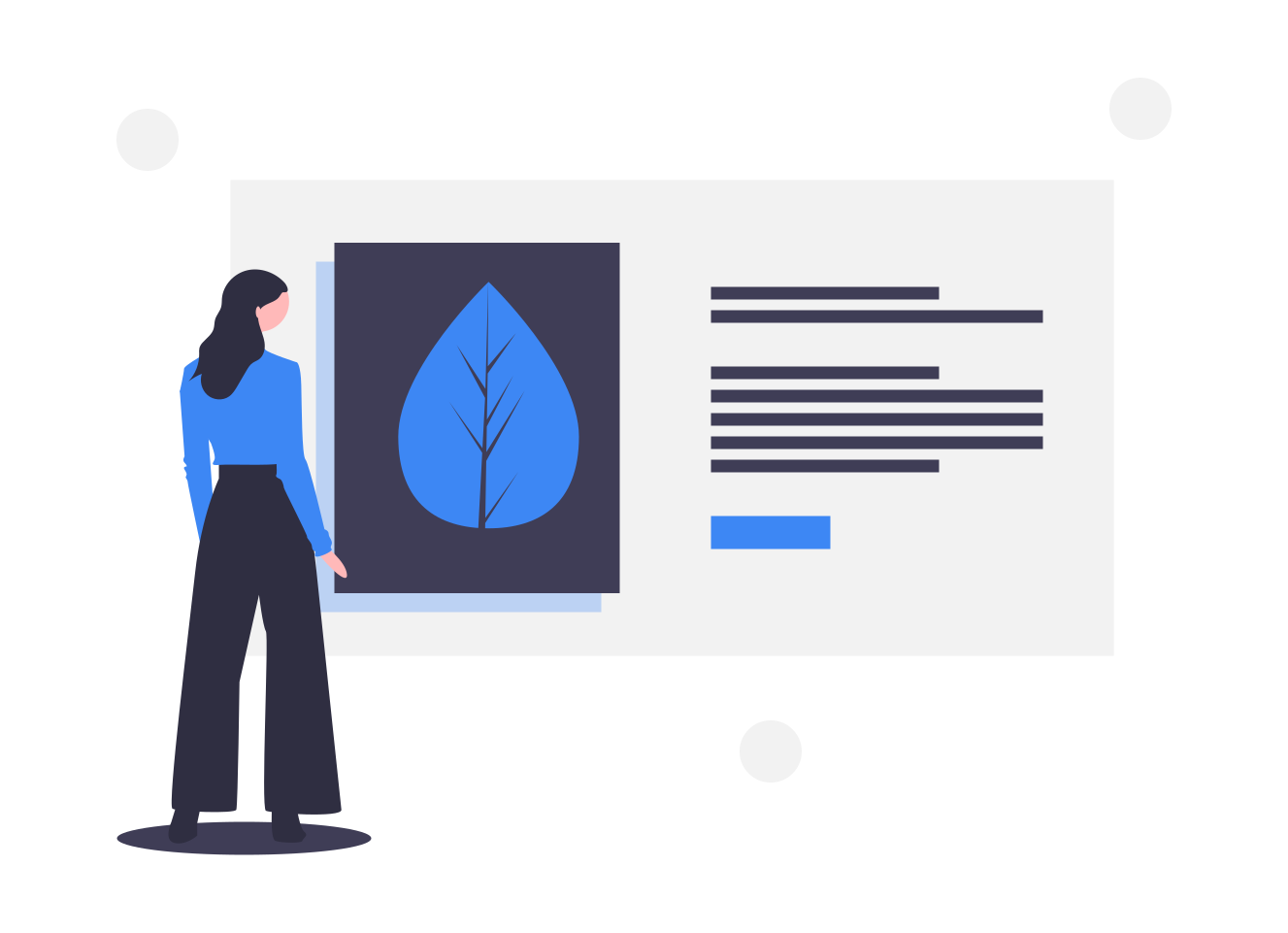 Geef informatie verbaal en visueel weer